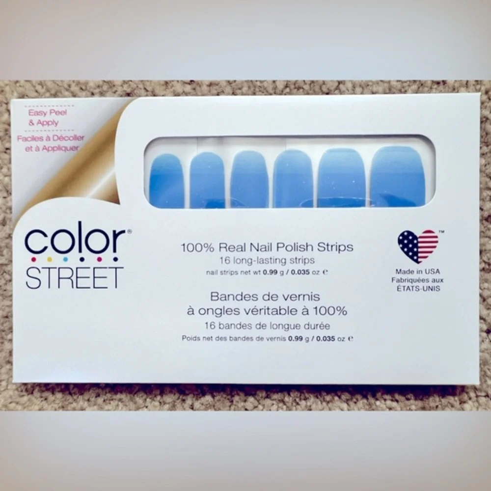 Unopened Color Street nail strips Beach House Blues